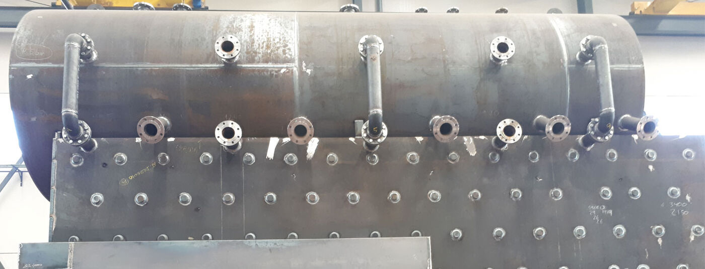 Équipement inox de chaufferie